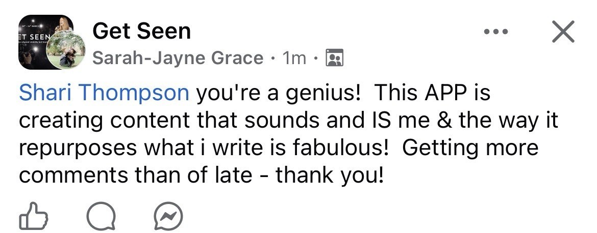Sarah-Jayne Grace testimonial