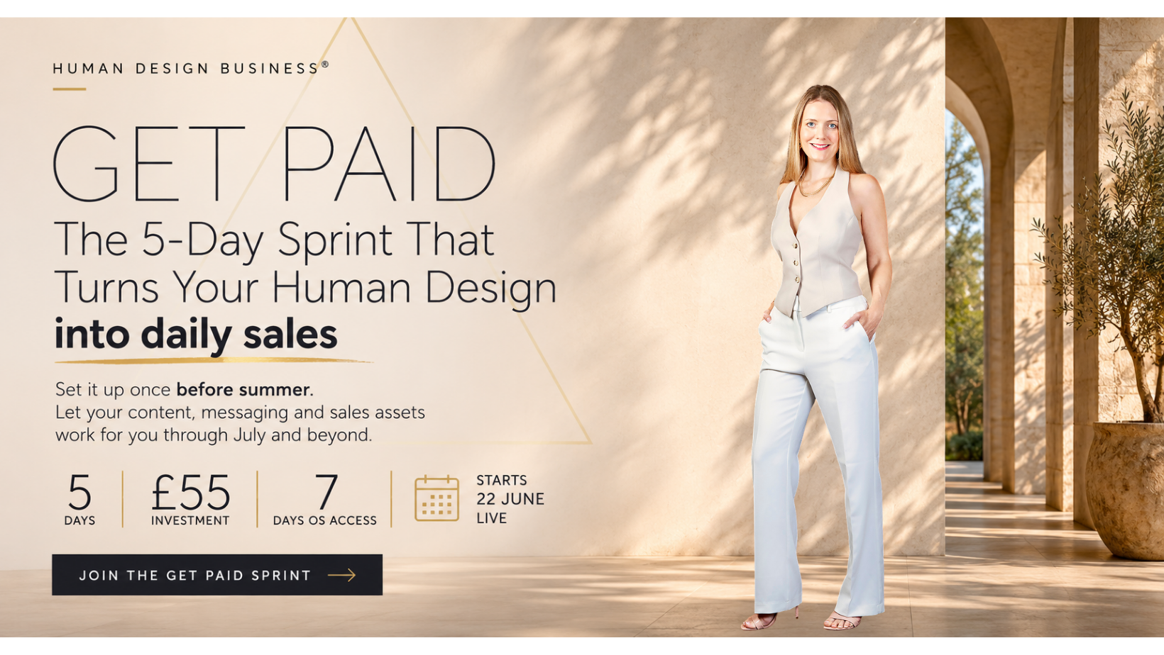 Get Paid: The 5-Day Business Sprint That Turns Your Human Design Into Daily Sales